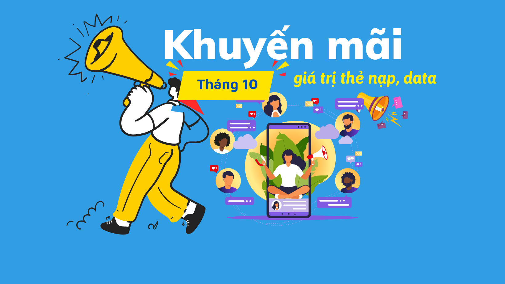 Khuyến mại nạp thẻ VinaPhone tháng 10/2024